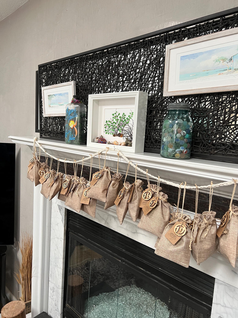 Sea Glass 24 Day Advent Calendar – Caribbean Treasures, Jewelry, Handmade Gifts