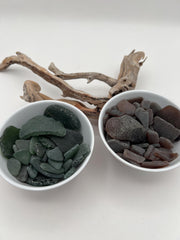 Authentic Sea Glass, Handpicked, Genuine Caribbean sea tumbled glass, Craft Sea glass, 8-9 oz lots of genuine Caribbean Sea g