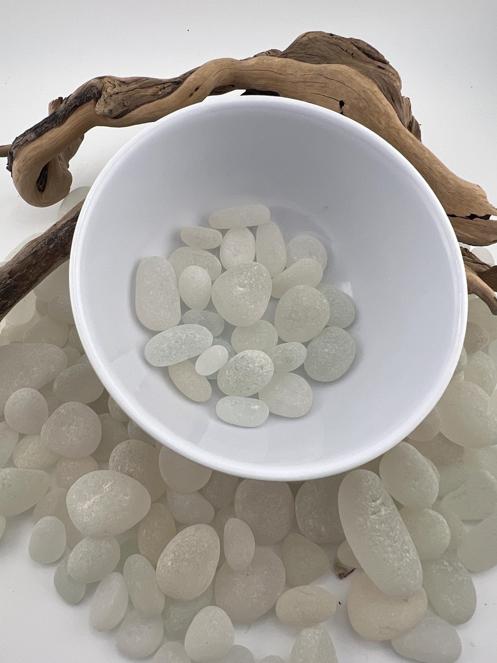 Authentic Caribbean Sea Glass Lots | Green or White Sea Glass | Hand Collected in Saint Martin | Naturally Frosted Beach Glas