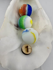 Rare Caribbean Sea Marbles – Genuine Sea Found Vintage Glass Marble Collection – Choose Your Exact Set – Collector’s Gift