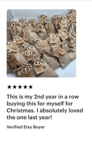 Sea Glass 24 Day Advent Calendar – Caribbean Treasures, Jewelry, Handmade Gifts