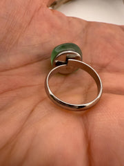 Adjustable Sea Glass Ring – Handmade Caribbean Ocean Jewelry