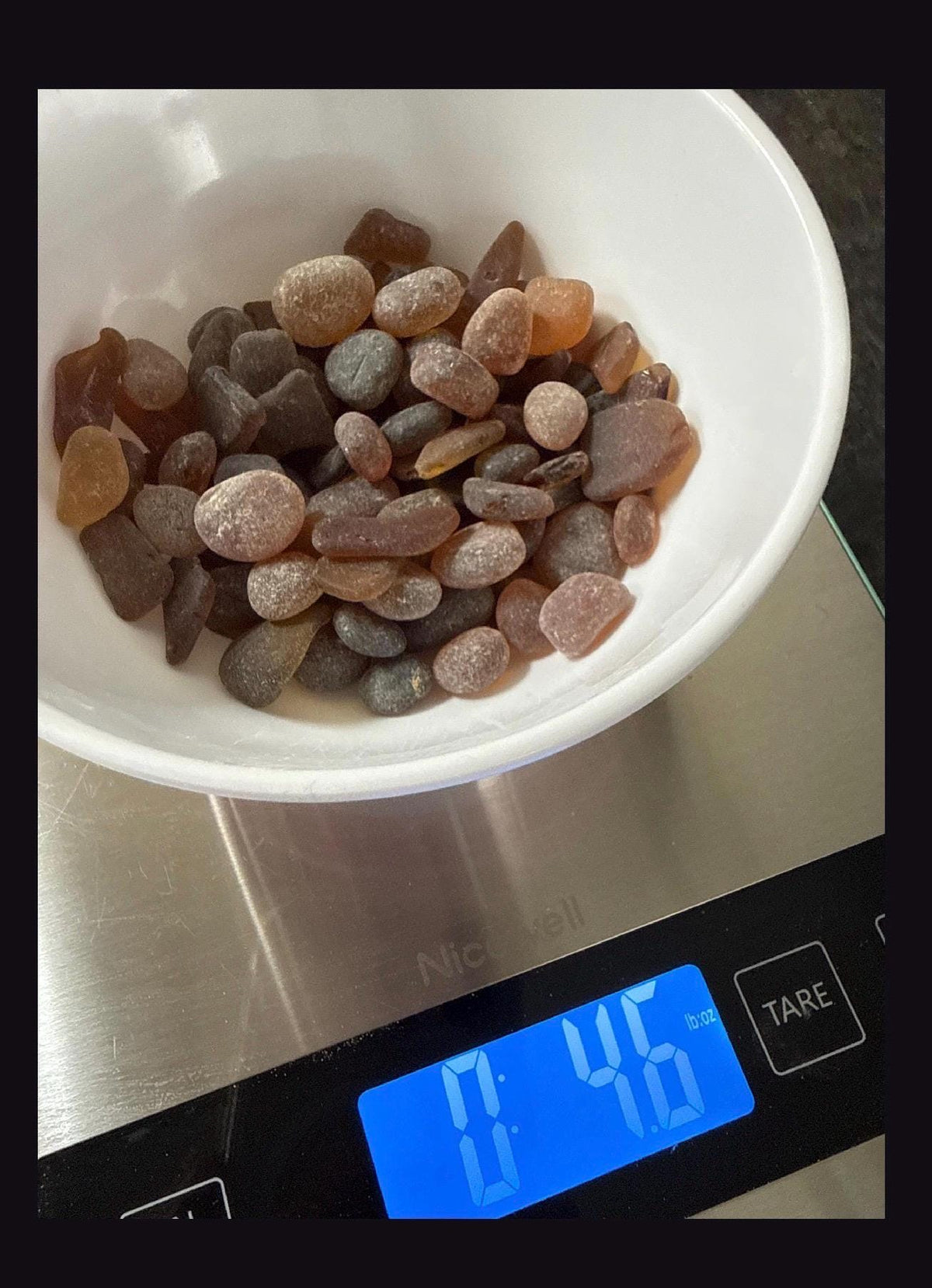 Authentic Sea Glass, Handpicked, Genuine Caribbean sea tumbled glass, Craft Sea glass, 8-9 oz lots of genuine Caribbean Sea g