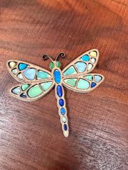 Sea Glass Dragonfly | Ocean Curios™ Collection | Handmade Coastal Garden Decor | Caribbean Sea Glass Art Gift
