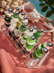Caribbean Sea Glass Wine Bottle Stopper, Coastal Hostess Gift, Handmade Beach House Decor