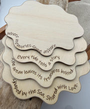 Personalized Shorebird Island™ | Genuine Sea Glass Bird Family | Custom Beach Decor | Family Keepsake | Add More Birds Anytim