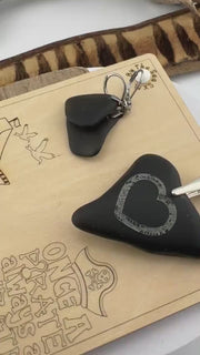Etsy video 4323788207-1 | Rare Black Sea Glass Pirate Pendant & Earrings: Caribbean Treasure Gift Set