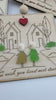 Etsy video 4358602902-2 | Sea Glass Friendship Plaque: Custom Engraved Wood Friend (Christmas) Gift Ornament