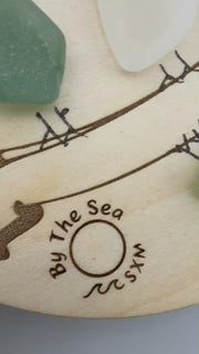 Etsy video 1785374313-2 | Sea Glass Bird Ornament - Coastal Art, Recycled Glass, Inspirational Gift