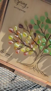 Etsy video 4522976921-1 | Celebrating All Seasons of Life | Sea Glass Tree of Life | Retirement, Birthday, Anniversary, Memorial & Milestone Gift