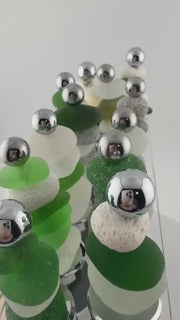 Etsy video 4537721799-1 | Caribbean Sea Glass Wine Bottle Stopper, Coastal Hostess Gift, Handmade Beach House Decor