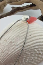 Etsy video 4514637826-1 | Rare Flashed Red Sea Glass Necklace, Authentic Caribbean Sea Glass Pendant, Saint Martin Beach Glass, Collector Jewelry