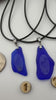 Etsy video 4331696304-1 | Cobalt Blue Sea Glass Dolphin Necklace: Engraved Ocean Pendant