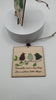 Etsy video 1782930708-2 | Sea Glass Bird (Christmas) Ornament - Handmade Friendship Gift, Laser Cut Wood, Personalized