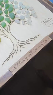 Etsy video 4522976921-2 | Celebrating All Seasons of Life | Sea Glass Tree of Life | Retirement, Birthday, Anniversary, Memorial & Milestone Gift