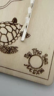 Etsy video 4335319342-2 | Sea Glass Mermaid Hairpin: Beach Wedding Barrette - Caribbean friend, BFF Gift