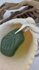 Etsy video 4361731150-1 | Laser-Engraved Monstera Leaf Sea Glass Pendant: Silver Necklace