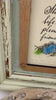 Etsy video 4343409615-2 | Framed Sea Glass Bird Art: Vintage Friendship Gift with Feather